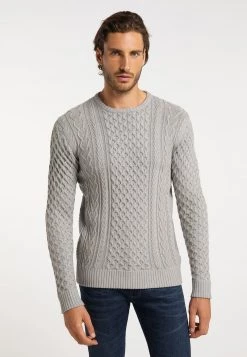 Hombre DREIMASTER ABREL - Jersey De Punto - Hellgrau