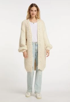 Mujer DREIMASTER INCUS - Chaqueta De Punto - Beige