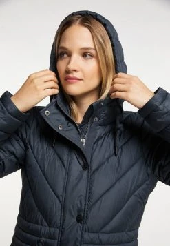 DREIMASTER BARADELLO - Abrigo De Invierno - Dunkelmarine, Mujer -Tienda DreiMaster barata 6351e4e6dc1e4c6b82d96a6e95012599