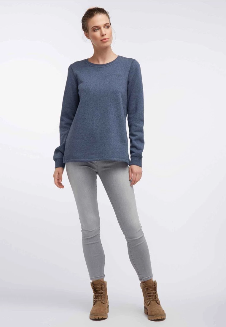 DreiMaster Mujer Sudadera - Mottled Dark Grey 2 DreiMaster Mujer Sudadera - Mottled Dark Grey - Imagen 2