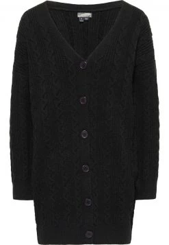 Mujer DREIMASTER INCUS - Chaqueta De Punto - Schwarz -Tienda DreiMaster barata 648d979515ac41c69612c16a7776e399