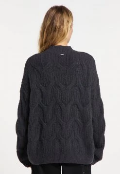 Mujer DREIMASTER INCUS - Jersey De Punto - Dunkelgrau -Tienda DreiMaster barata 64df7015a6f94b9693b5ca47574aaace