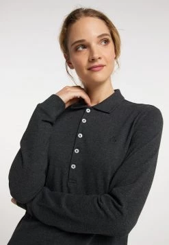 DREIMASTER BRIDGEPORT - Polo - Dunkelgrau Melange, Mujer -Tienda DreiMaster barata 651f30df9ac94a3191db200d74764a64