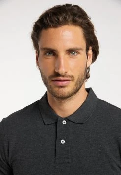 Hombre DREIMASTER BRIDGEPORT - Polo - Dunkelgrau Melange -Tienda DreiMaster barata 65aa7d5609cf420d9d4162a120e7f609