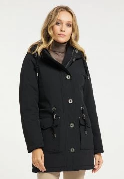 DreiMaster Mujer Abrigo De Invierno - Schwarz