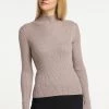 DREIMASTER KEYTI - Jersey De Punto - Taupe Melange, Mujer