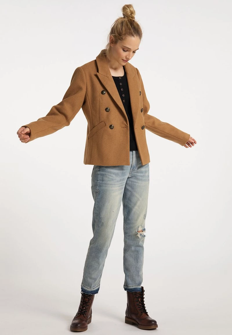 Mujer DREIMASTER BARADELLO - Blazer - Sand 2 Mujer DREIMASTER BARADELLO - Blazer - Sand - Imagen 2