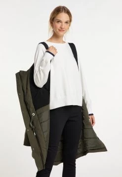 Mujer DREIMASTER STORMCLOUD - Abrigo De Invierno - Oliv -Tienda DreiMaster barata 6731596d76404a99887200cccf5f0ab5