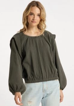 Mujer DREIMASTER INCUS - Blusa - Oliv