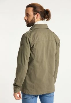 Hombre DREIMASTER INCUS - Chaqueta Fina - Pistazie -Tienda DreiMaster barata 68a83887b4df47f3a46c0a68dc0ba443