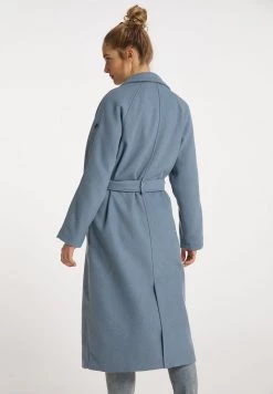 Mujer DREIMASTER KEYTI - Gabardina - Graublau -Tienda DreiMaster barata 699541229f6942ed9eb74e6ae5e4efef