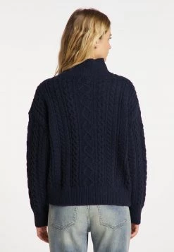 DREIMASTER KEYTI - Jersey De Punto - Marine, Mujer -Tienda DreiMaster barata 6acf90b38ac24e26a9741740bb84dc4d