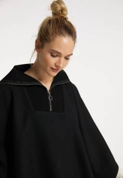 Mujer DREIMASTER BATUTTA - Poncho - Schwarz -Tienda DreiMaster barata 6ada4ae641bb485c876cd6ea5ee09088