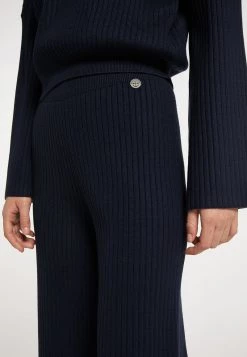 DREIMASTER INCUS - Pantalones - Marine, Mujer -Tienda DreiMaster barata 6b0ceb568e794046aac21cfacd3b52a1