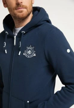 DREIMASTER KILATA - Sudadera Con Cremallera - Marine, Hombre -Tienda DreiMaster barata 6b8b4bebf5fd4b6a9b56679fc50e640c