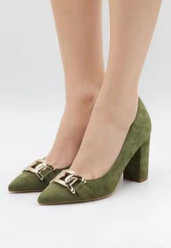 DreiMaster Tacones - Oliv, Mujer