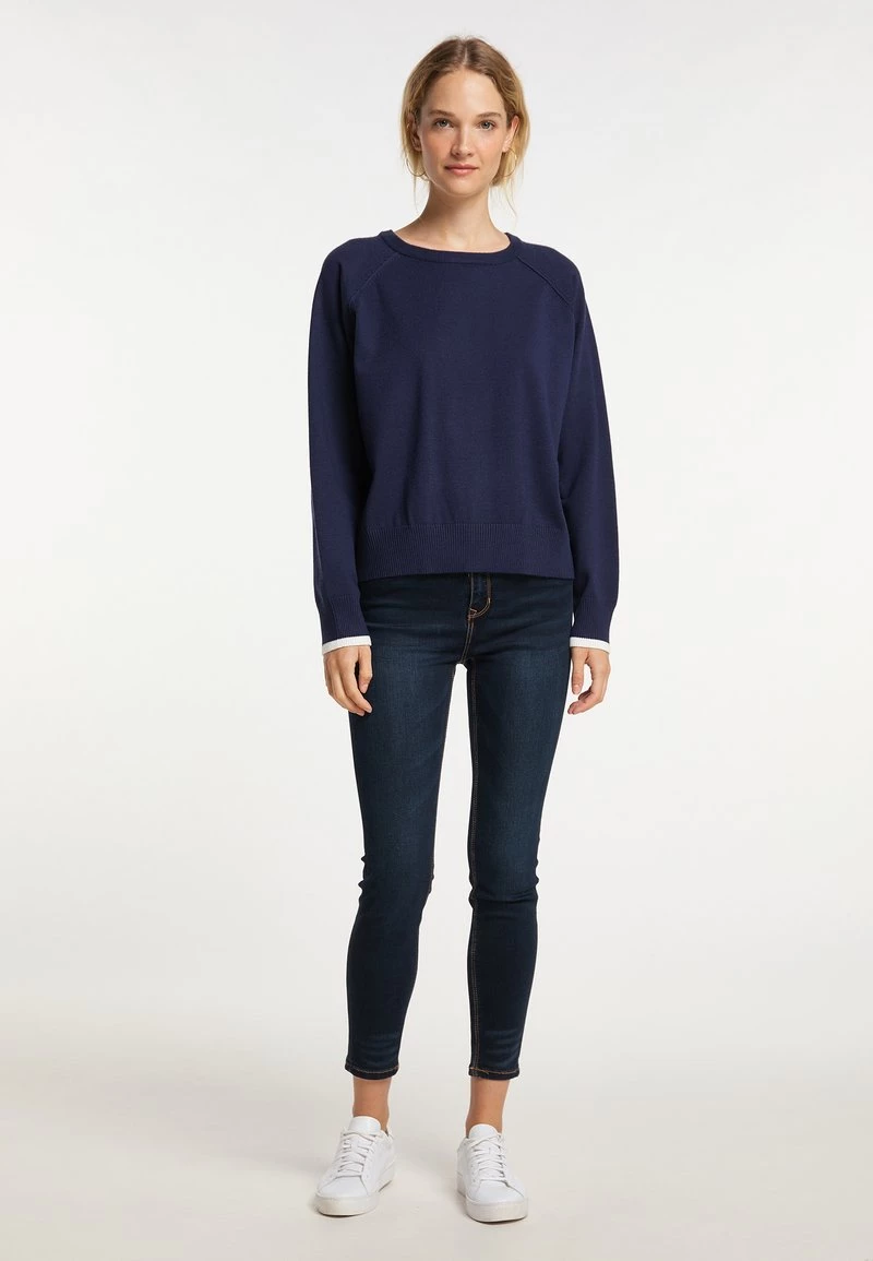 Mujer DREIMASTER BRIDGEPORT - Jersey De Punto - Marine 2 Mujer DREIMASTER BRIDGEPORT - Jersey De Punto - Marine - Imagen 2