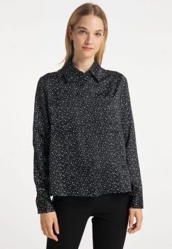 Mujer DREIMASTER CASNAGIE - Camisa - Schwarz Gepunktet