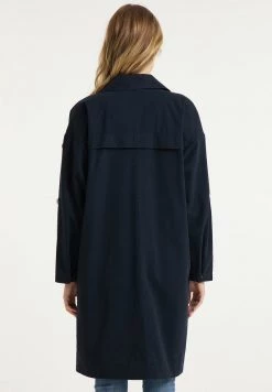 Mujer DREIMASTER INCUS - Abrigo Corto - Nachtblau -Tienda DreiMaster barata 6da5cc3b6d064278b66280a6e929fe36