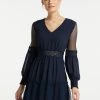 DreiMaster Mujer Vestido Informal - Marine