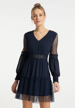 DreiMaster Mujer Vestido Informal - Marine