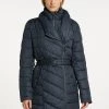 Mujer DREIMASTER BARADELLO - Abrigo De Invierno - Dunkelmarine