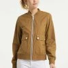 Mujer DREIMASTER BOUNDRY - Chaquetas Bomber - Dunkelsand