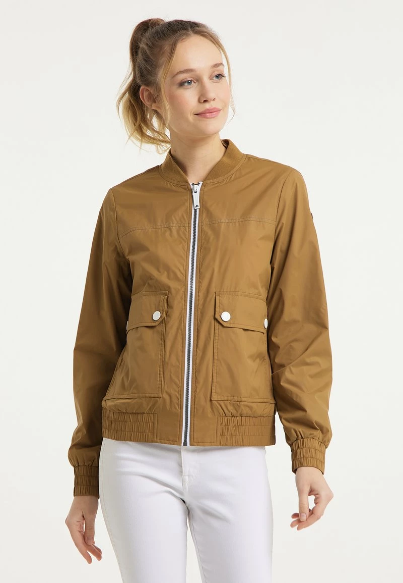 Mujer DREIMASTER BOUNDRY - Chaquetas Bomber - Dunkelsand 1 Mujer DREIMASTER BOUNDRY - Chaquetas Bomber - Dunkelsand