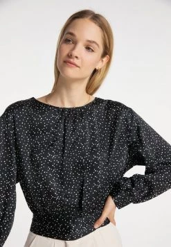 Mujer DREIMASTER CASNAGIE - Blusa - Schwarz Gepunktet -Tienda DreiMaster barata 6fe4a51e7dfc464bb1229e6d4ad39549