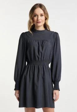 DREIMASTER MARKANI - Vestido Informal - Graublau, Mujer