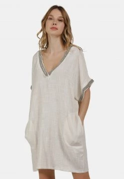 DreiMaster Mujer Vestido Informal - Wollweiss -Tienda DreiMaster barata 703d396eb2c74739b7bc99159ffb27cd