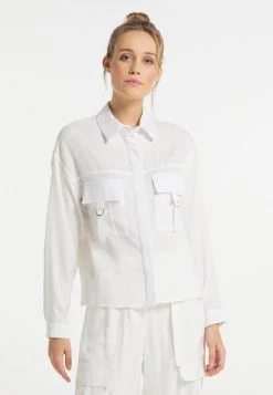 DreiMaster Mujer Camisa - Weiss