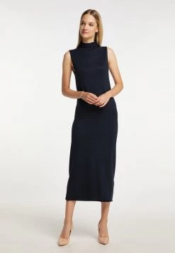 Mujer DREIMASTER BARADELLO - Vestido De Punto - Marine