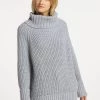 Mujer DREIMASTER KEYTI - Jersey De Punto - Hellgrau
