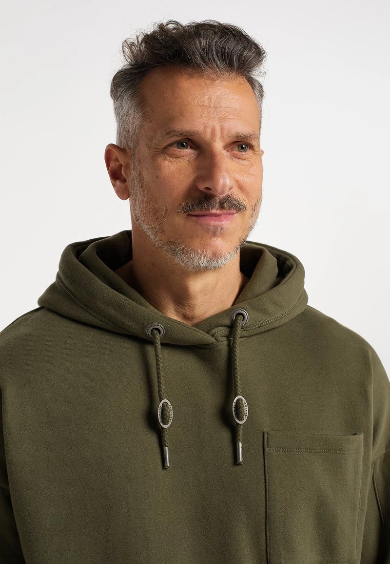 Hombre DREIMASTER TAKELAGE - Jersey Con Capucha - Oliv 4 Hombre DREIMASTER TAKELAGE - Jersey Con Capucha - Oliv - Imagen 4