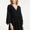 Mujer DREIMASTER EUCALY - Vestido Informal - Schwarz
