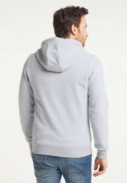 Hombre DREIMASTER KILATA - Sudadera Con Cremallera - Hellgrau Melange -Tienda DreiMaster barata 712e528afee547969d676030b40b5712