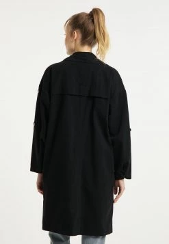 Mujer DREIMASTER INCUS - Gabardina - Schwarz -Tienda DreiMaster barata 716a4eb0a2704da18452c3132e3250d4