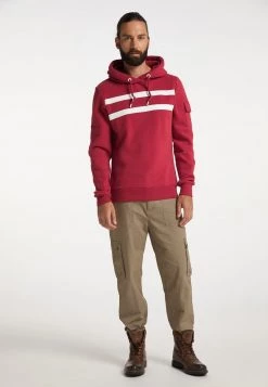 Hombre DREIMASTER KILATA - Jersey Con Capucha - Rot