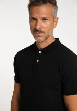 Hombre DREIMASTER BRIDGEPORT - Polo - Schwarz -Tienda DreiMaster barata 7241fef7bdc54f179b45d4c24fba6ddb