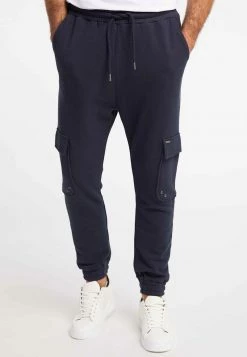 DreiMaster Hombre Pantalones Deportivos - Marine