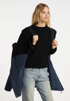 Mujer DREIMASTER STORMCLOUD - Chaqueta De Invierno - Marine -Tienda DreiMaster barata 7305c78939384749b834fa96440d8335