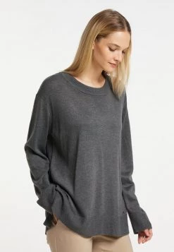 Mujer DREIMASTER BARADELLO - Jersey De Punto - Grau Melange