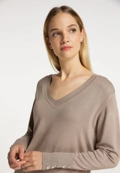 Mujer DREIMASTER BARADELLO - Jersey De Punto - Taupe -Tienda DreiMaster barata 73cd539dd6ba4ca783232e30159d6b6f