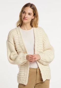 Mujer DREIMASTER INCUS - Chaqueta De Punto - Beige