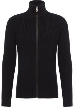 Hombre DREIMASTER ABREL - Chaqueta De Punto - Schwarz -Tienda DreiMaster barata 755b0d7bd36342519c3b025a0f23ea02