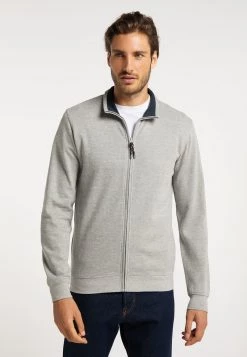 Hombre DREIMASTER KILATA - Sudadera Con Cremallera - Hellgrau