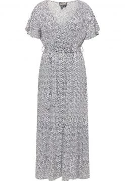 DreiMaster Mujer Vestido Largo - Marine Wollweiss -Tienda DreiMaster barata 760f1f02888e4e8687841a0d6d8649ae