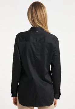 Mujer DREIMASTER IRIDIA - Camisa - Schwarz -Tienda DreiMaster barata 7625e8b1f3494b1c88c2bcddcbfbf277