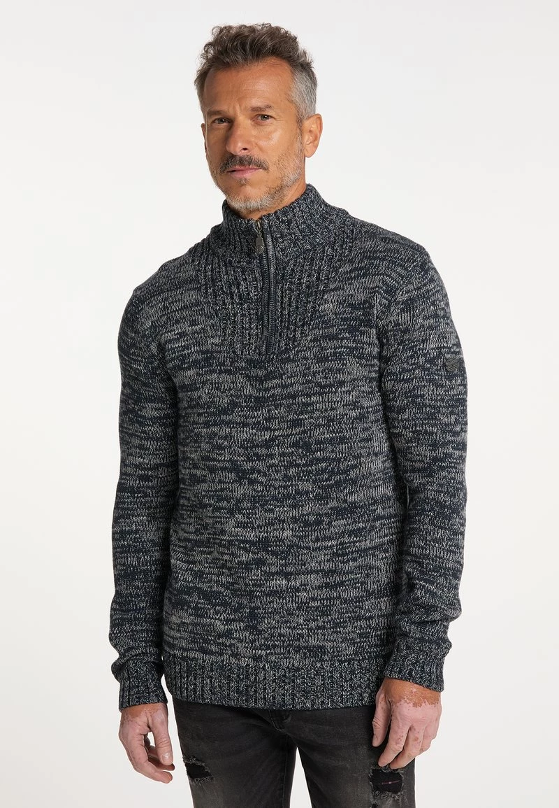 DREIMASTER ABREL - Jersey De Punto - Marine Melange, Hombre 1 DREIMASTER ABREL - Jersey De Punto - Marine Melange, Hombre